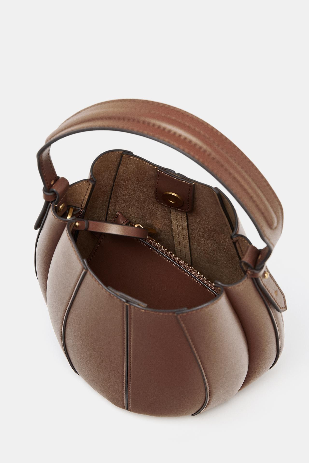 Buy Zara Topstitch Bucket Bag Online in Nepal - Online Shopping Nepal - Online Clothing Shop Nepal