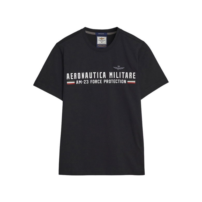 Buy Aeronautica Militare Logo Crew Neck T-Shirt Online in Nepal - Online Shopping Nepal - Online Clothing Shop Nepal