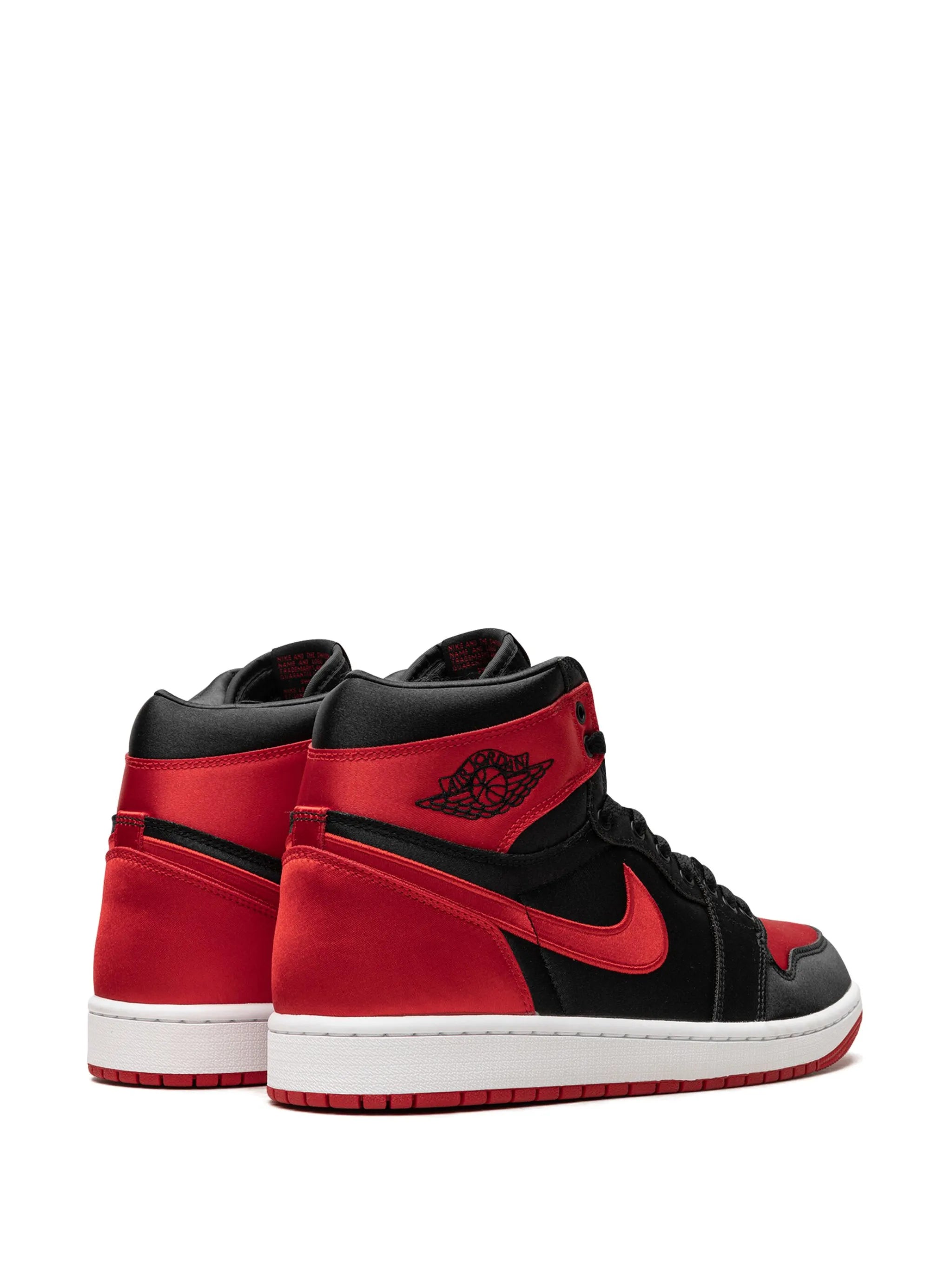 Jordan Air Jordan 1 "Satin Bred" High Top Sneakers
