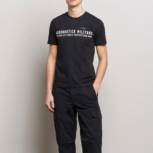 Buy Aeronautica Militare Logo Crew Neck T-Shirt Online in Nepal - Online Shopping Nepal - Online Clothing Shop Nepal