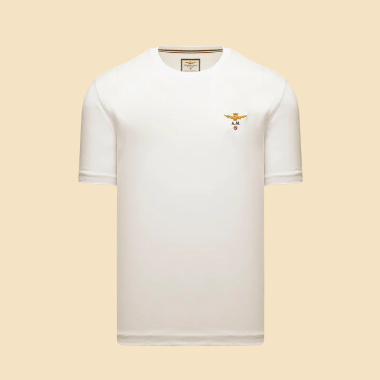 Buy AERONAUTICA Basic crew-neck cotton jersey t-shirt Online in Nepal - Online Shopping Nepal - Online Clothing Shop Nepal