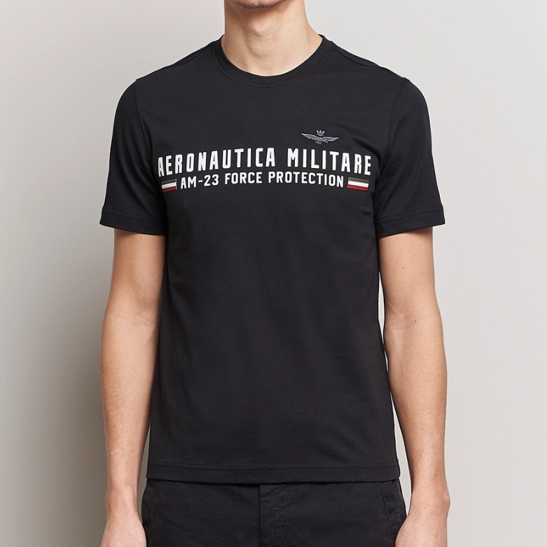 Buy Aeronautica Militare Logo Crew Neck T-Shirt Online in Nepal - Online Shopping Nepal - Online Clothing Shop Nepal