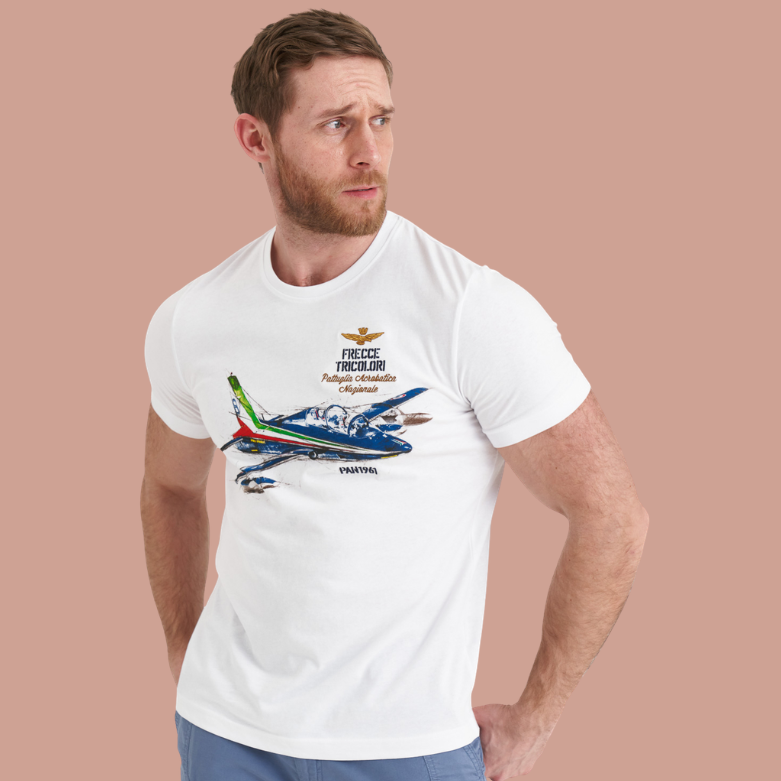 Buy Aermacchi MB-339 cotton t-shirt Online in Nepal - Online Shopping Nepal - Online Clothing Shop Nepal