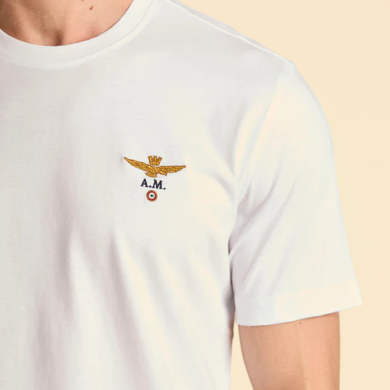 Buy AERONAUTICA Basic crew-neck cotton jersey t-shirt Online in Nepal - Online Shopping Nepal - Online Clothing Shop Nepal