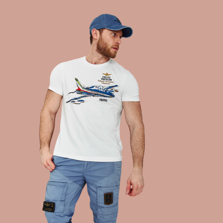 Buy Aermacchi MB-339 cotton t-shirt Online in Nepal - Online Shopping Nepal - Online Clothing Shop Nepal