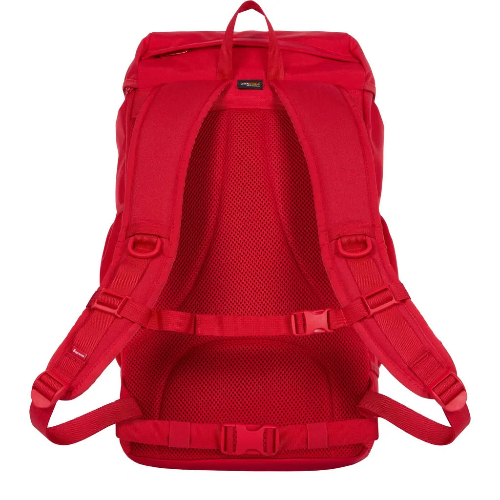 Supreme logo-patch backpack