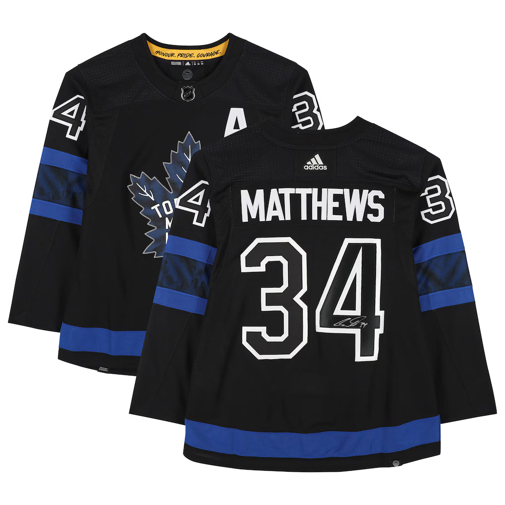 Buy Toronto Maple Leafs Auston Matthews Fanatics Black Alternate Jersey Online in Nepal - Online Shopping Nepal - Online Clothing Shop Nepal