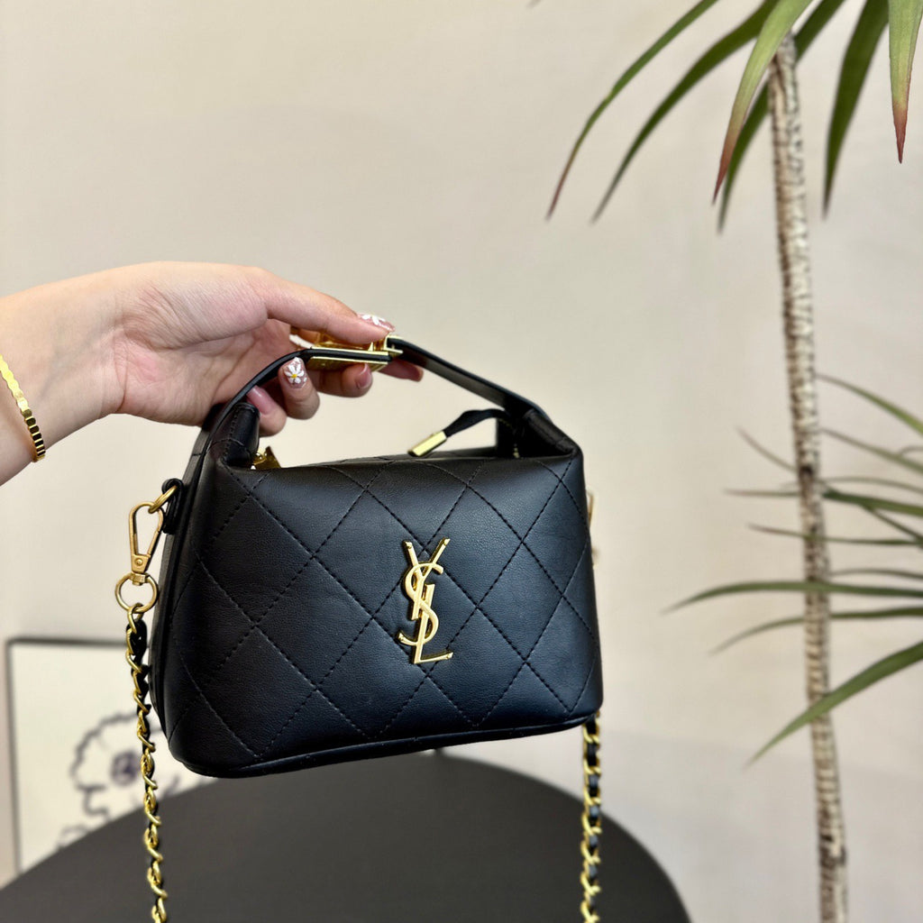 Buy Saint Laurent Lunchbox Bag Chain Crossbody Bag Online in Nepal - Online Shopping Nepal - Online Clothing Shop Nepal