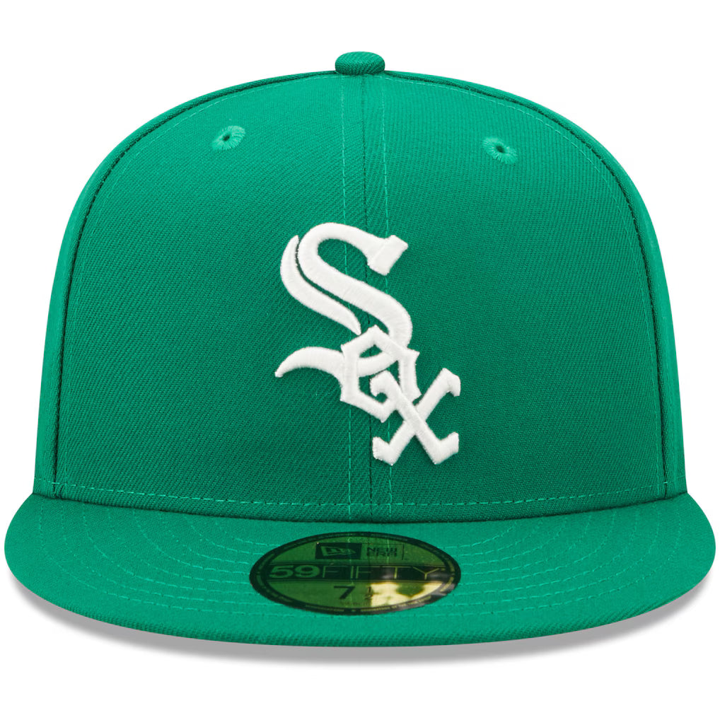 Buy Men's Chicago White Sox New Era Kelly Green Fitted Hat Online in Nepal - Online Shopping Nepal - Online Clothing Shop Nepal