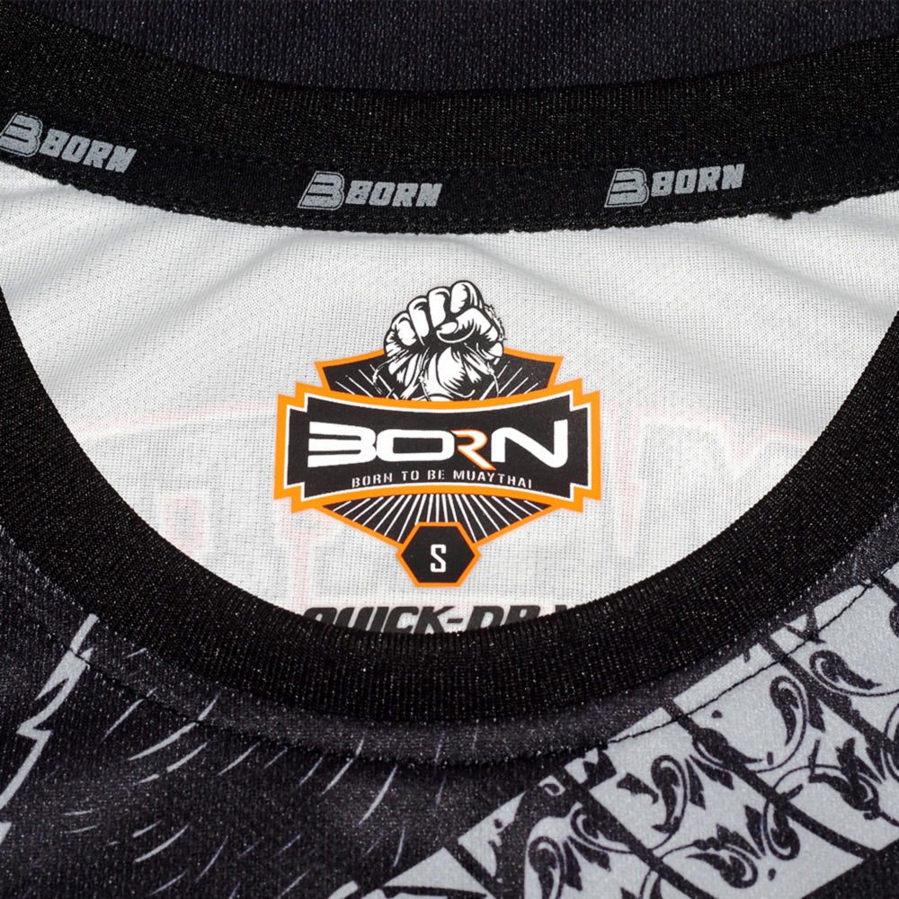 "Born To Be" PSBT-02 T-Shirt Muay Thai Boxing Tee